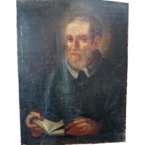 Peinture à l'Huile Sur Toile école Italienne Du XVIIIe Siècle - San Filippo Neri
