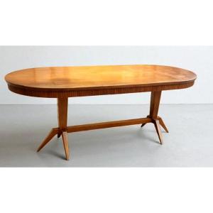 GRANDE TABLE DES ANNÉES 50 DESIGN FABRICATION ITALIENNE 200 CM