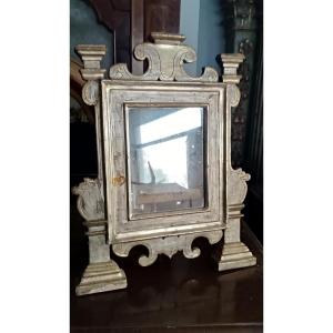 Cadre de miroir ancien de La Mecque du XVIIIe siècle