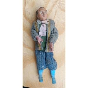 Antique Italian Terracotta Figurine From The Late 18th To Early 19th Century