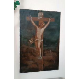 Antique Oil On Canvas,