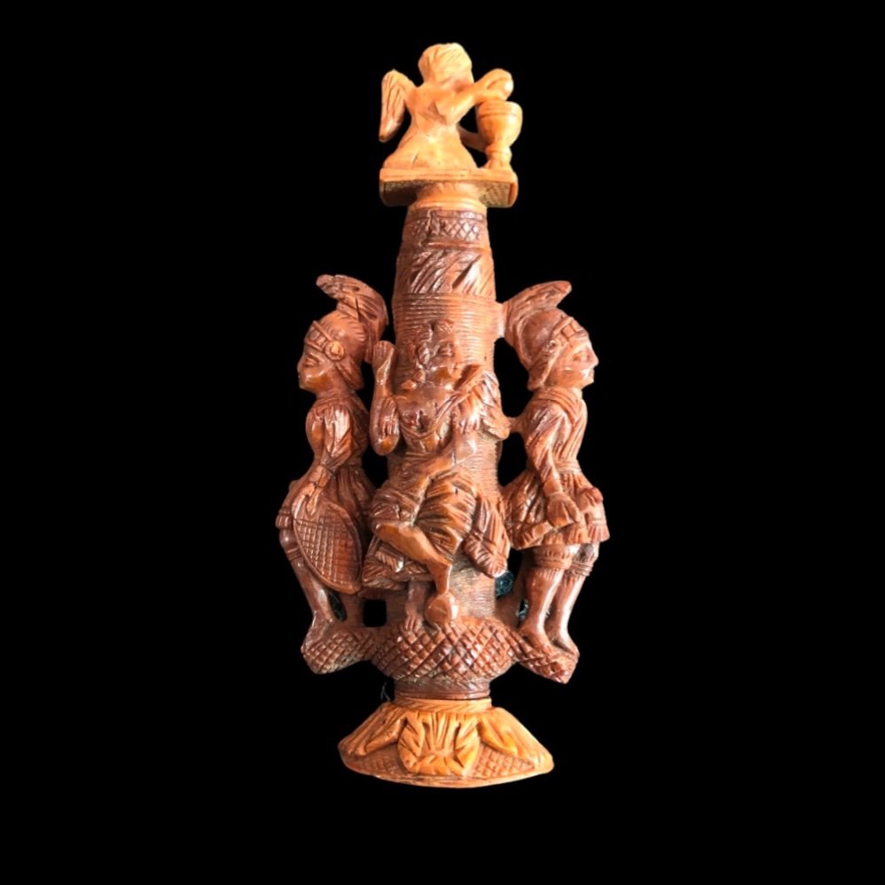 Curozo Wood Snuffbox Engraved With Soldiers And Angels. France. -photo-4