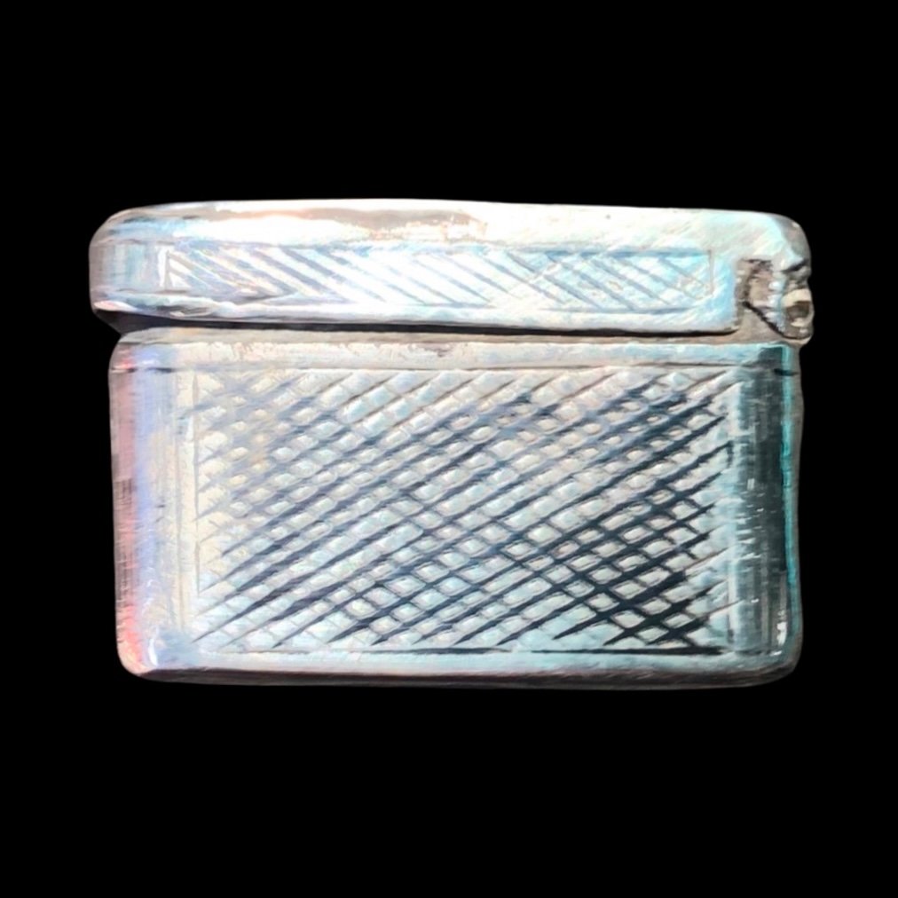 Silver Box With Architectural Scenes. Russia. Dated 1866. -photo-4