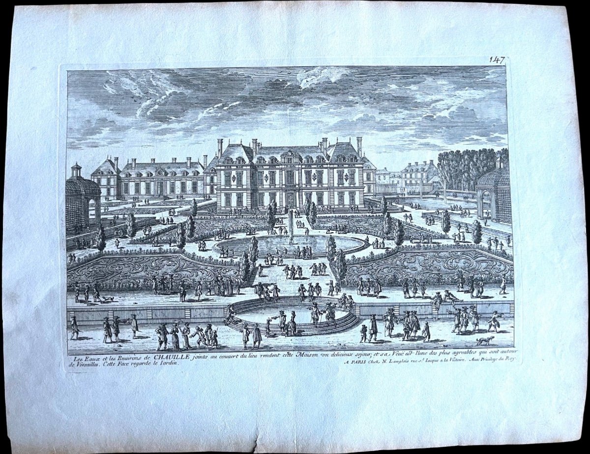 Series Of 8 Etching Prints-engravings By Gabriel Perelle (1604–1677) -photo-4