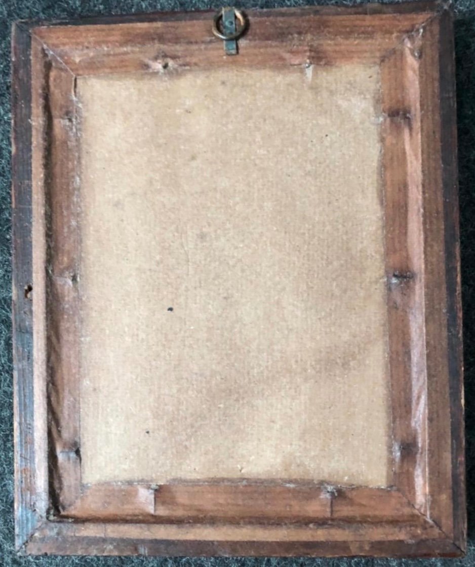 Petit Tableau, Tempera Sur Papier, Jeune Saint Jean-baptiste -photo-3