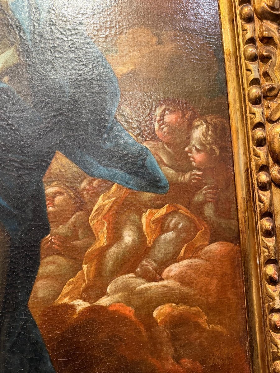 Immaculée Conception. École madrilène, XVIIIe siècle.-photo-1