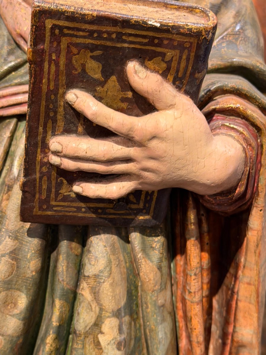 Santa Apolonia. Escuela Castellana (españa) S. XVI-photo-2