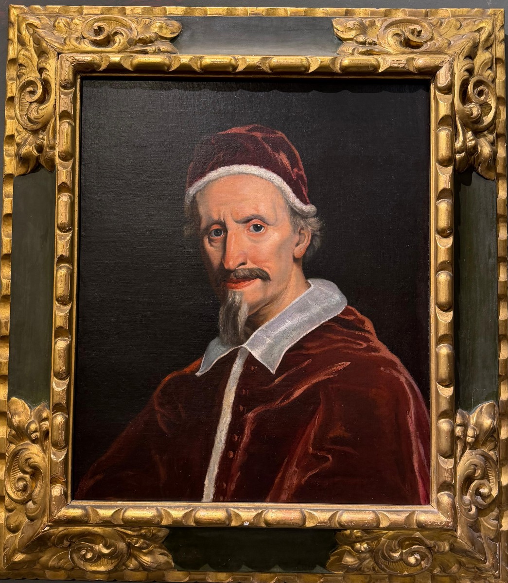 Portrait du pape Clément IX. École italienne, XVIIe siècle
