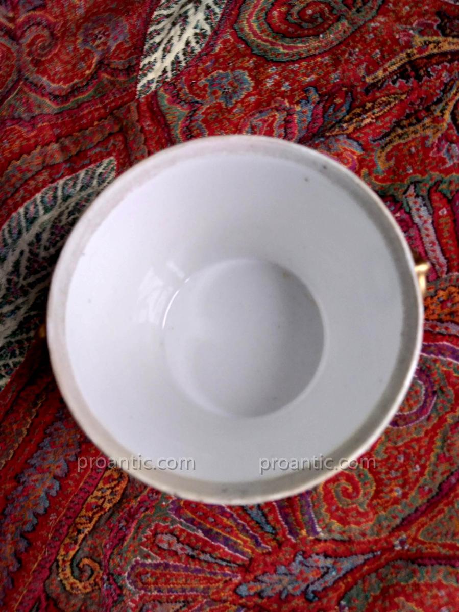 Cache Pot Porcelaine De Paris-photo-3