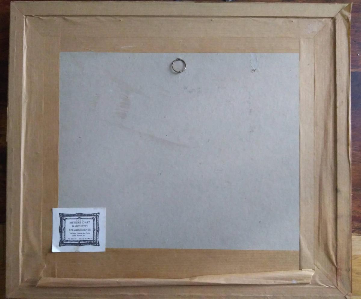 Paire Dessins Flamands XVIII Siécle Signés "Genelly"-photo-2