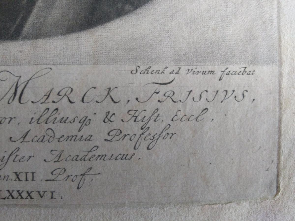 Portrait Engraving Old XVII. Dutch School-photo-2