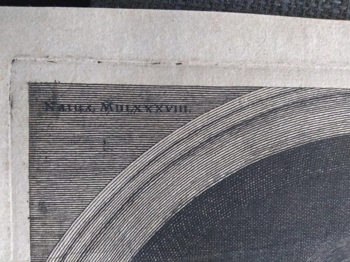 Portrait Engraving Old XVIII. Dutch School-photo-4