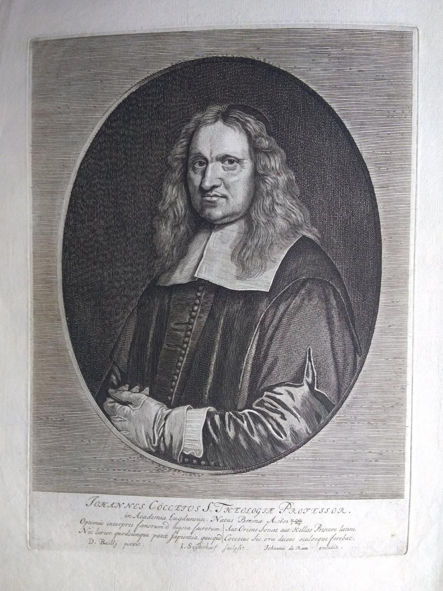Gravure Encienne XVIIIÈme. Ec. Hollandaise. Portrait