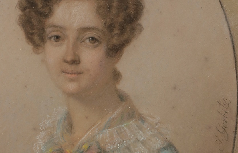 Portrait Femme Signè Gorbitz (1782-1853), XIXème Siècle