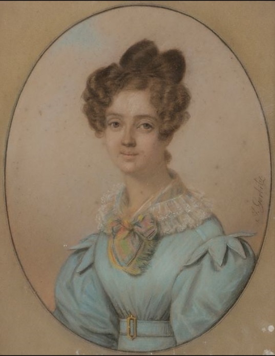 Portrait Femme Signè Gorbitz (1782-1853), XIXème Siècle-photo-3