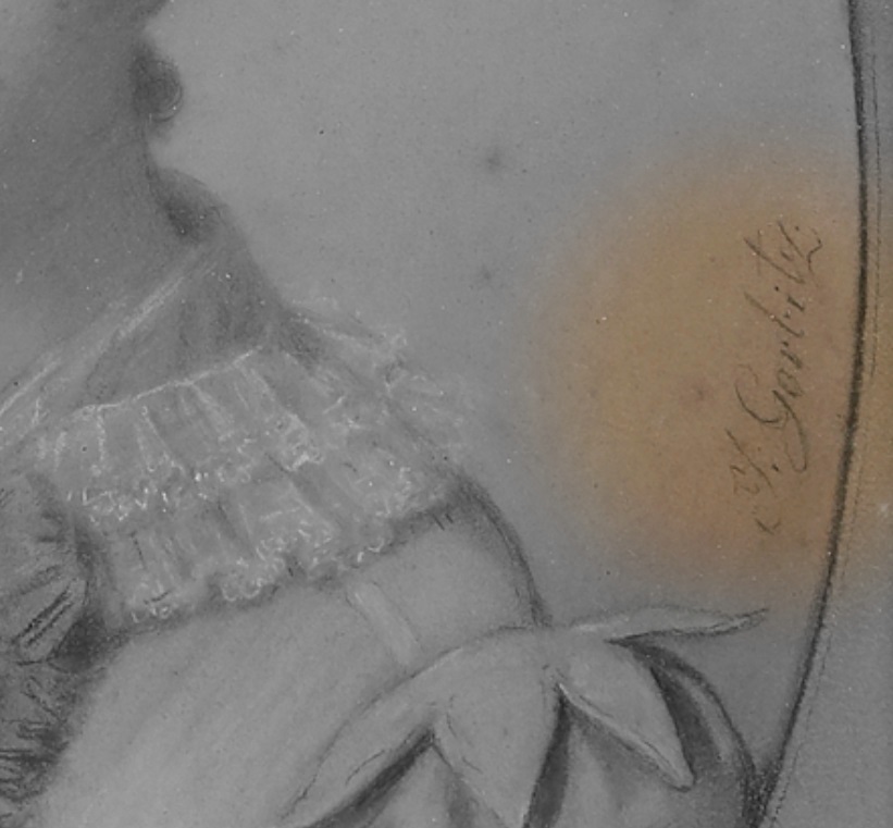Portrait Femme Signè Gorbitz (1782-1853), XIXème Siècle-photo-4