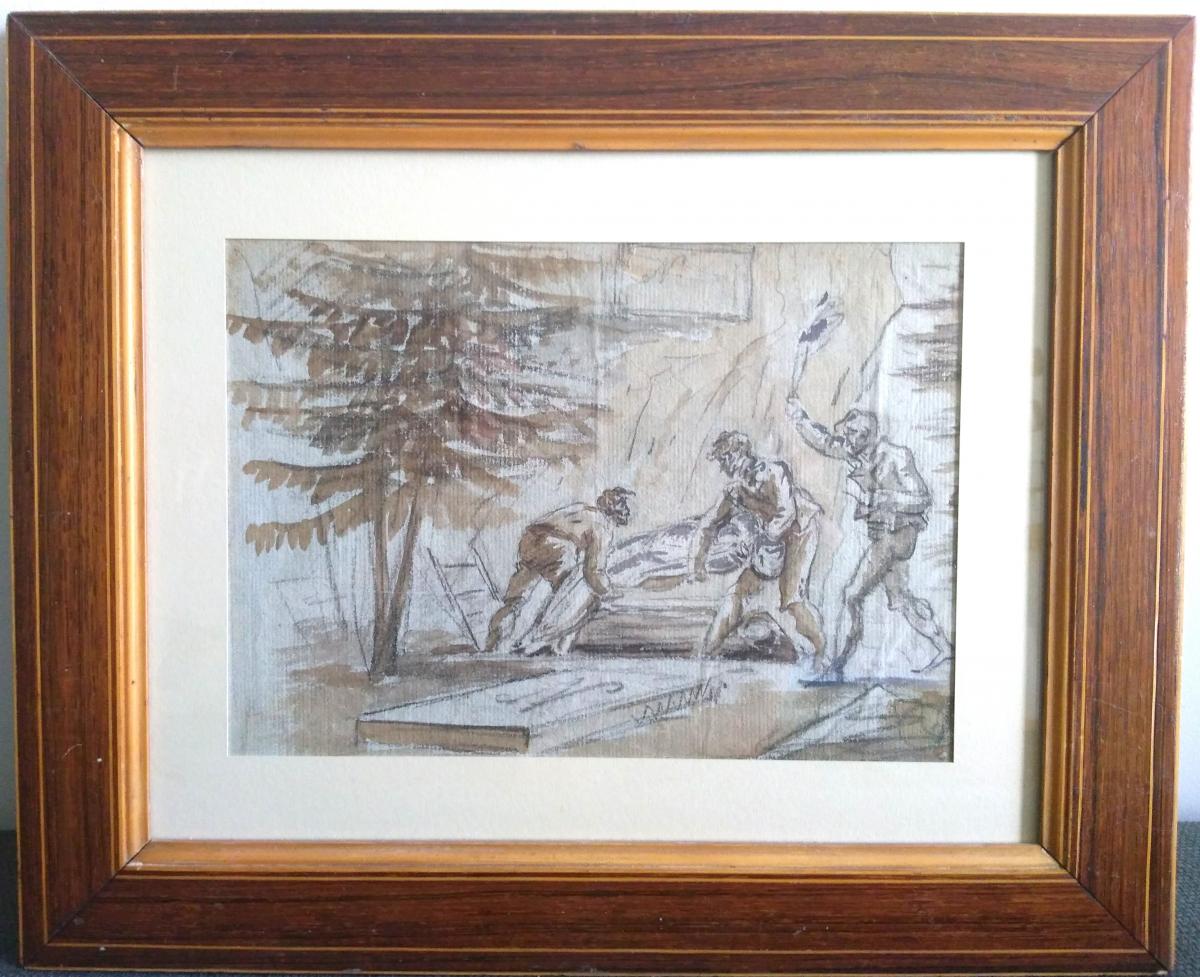 Dessin Ancien XVIIIéme. École française.