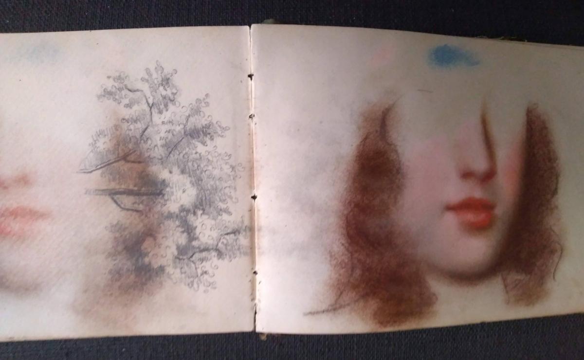 Ecole Française Vers 1840. Album De Dessins-photo-2