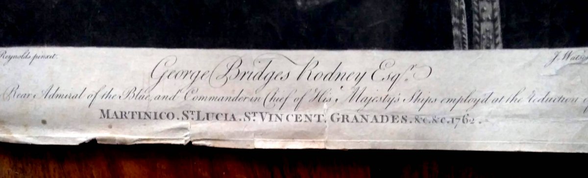 Portrait Gravure Ancienne par Reynolds (Plympton 1723- Richmond 1792)-photo-2