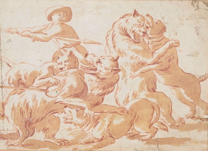 Franz Snyders (Anvers 1579- 1657 Anvers), attrib. Dessin -photo-2