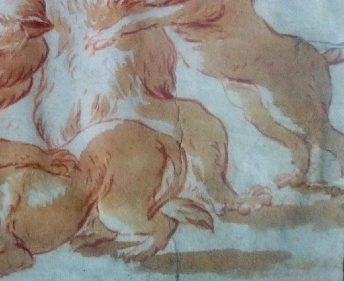 Franz Snyders (Anvers 1579- 1657 Anvers), attrib. Dessin -photo-2