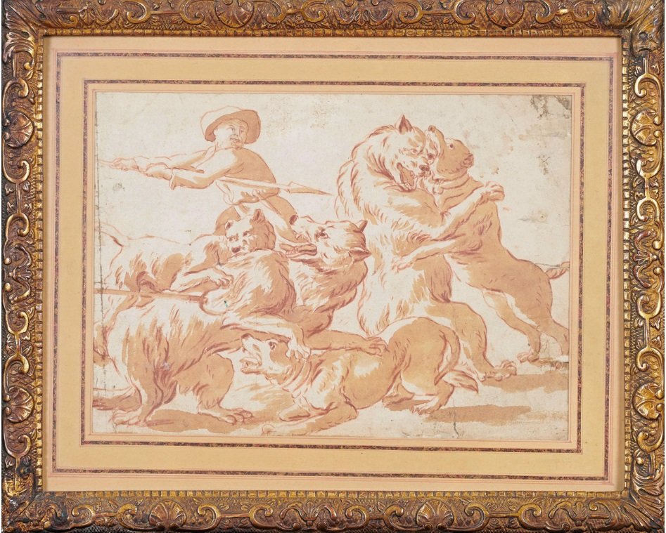Franz Snyders (Anvers 1579- 1657 Anvers), attrib. Dessin