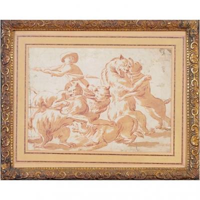  Franz Snyders (Anvers 1579- 1657 Anvers), attrib. Dessin 