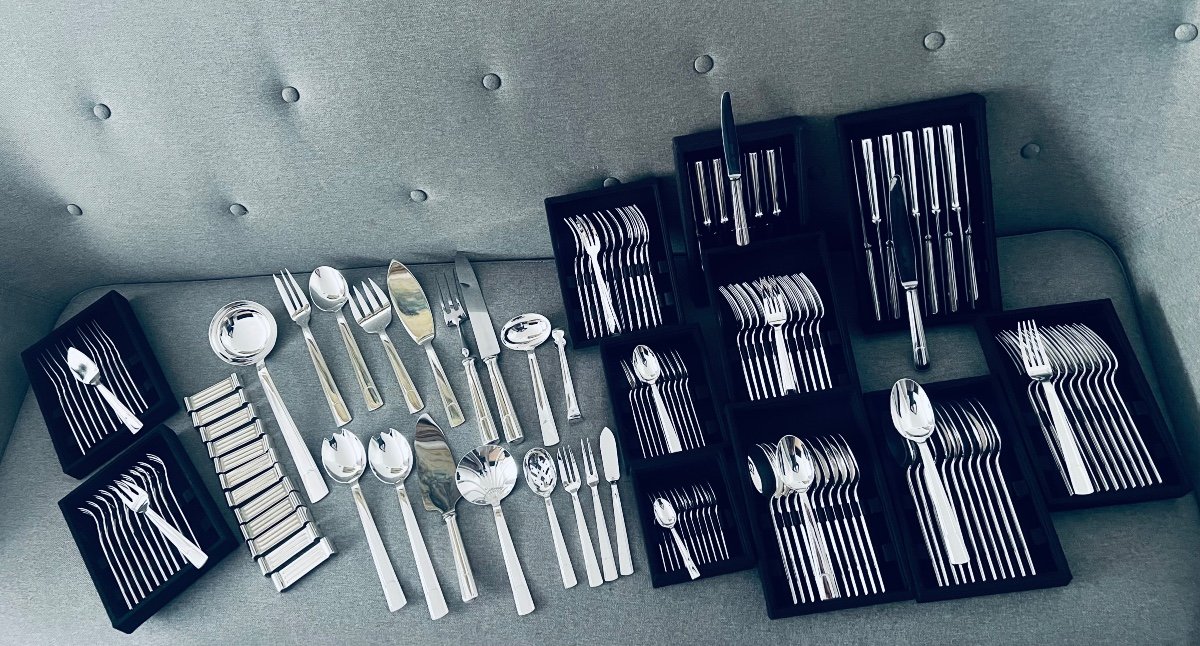 Christofle Cutlery Set Model Gabon-photo-2