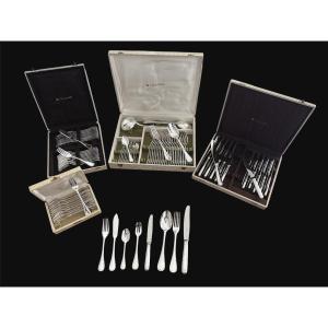 Christofle, Malmaison Pattern Cutlery Set 