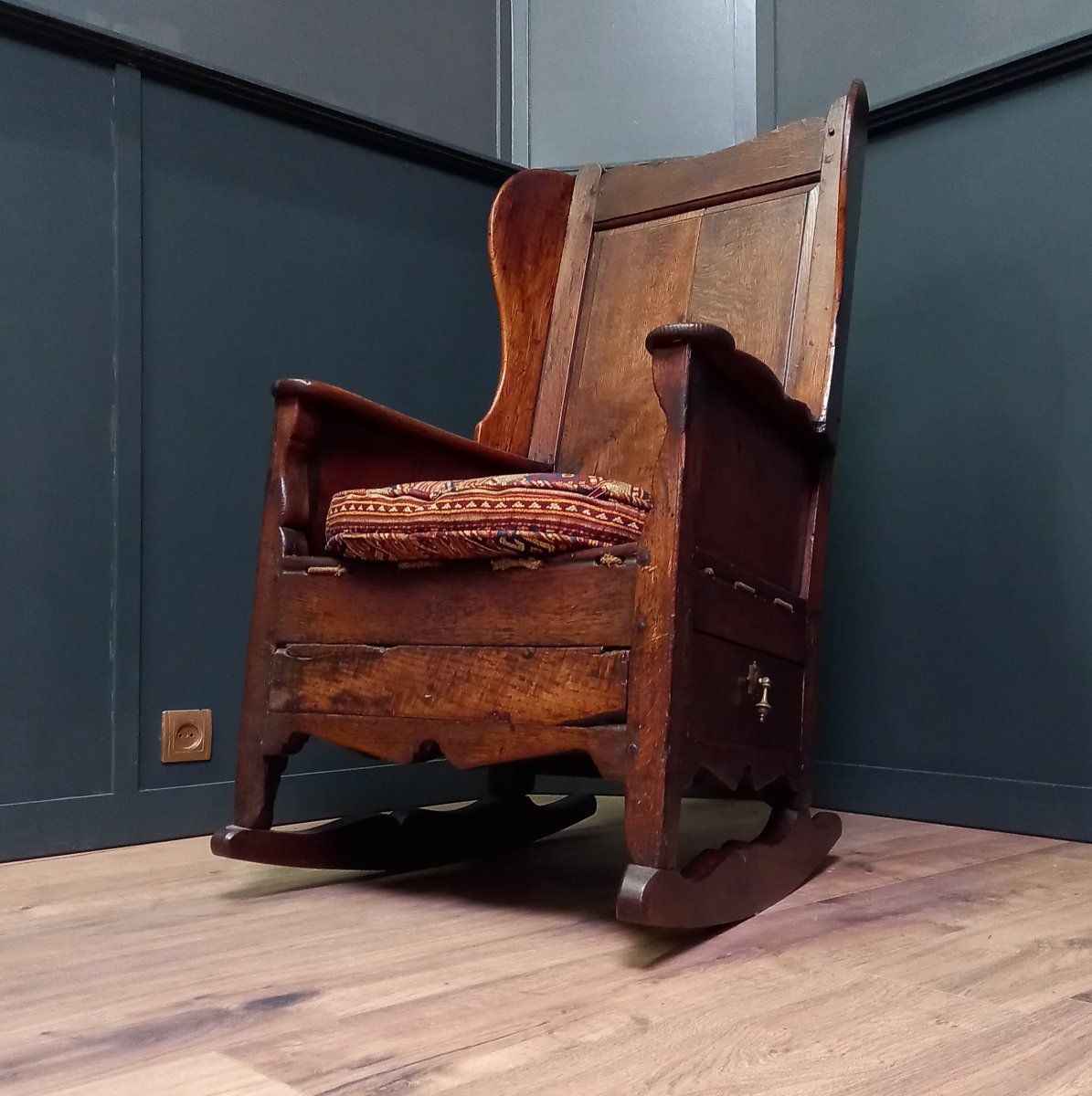 Fauteuil à bascule gallois pour l'agnelage-photo-4