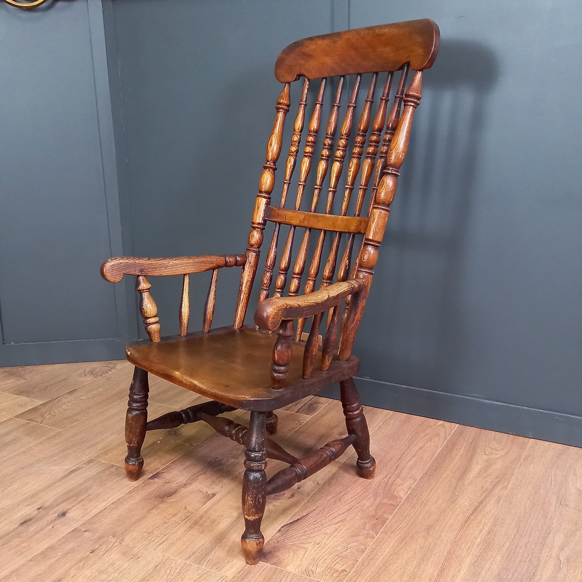 Chaise Windsor du XIXe siècle