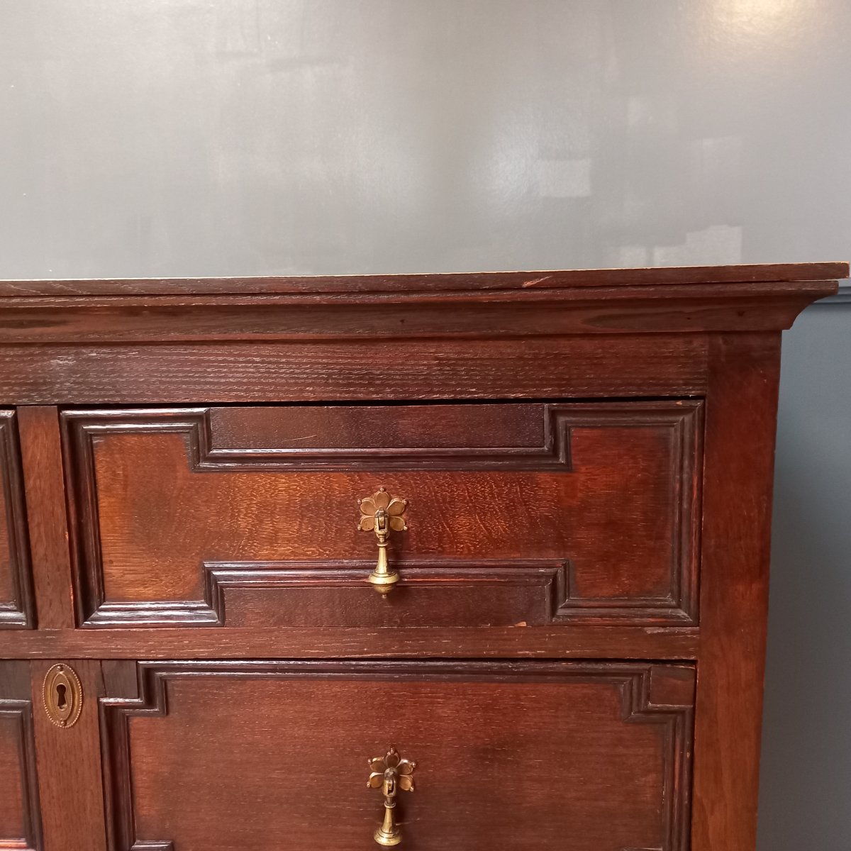 18th Century English Chest Of Drawers-photo-5