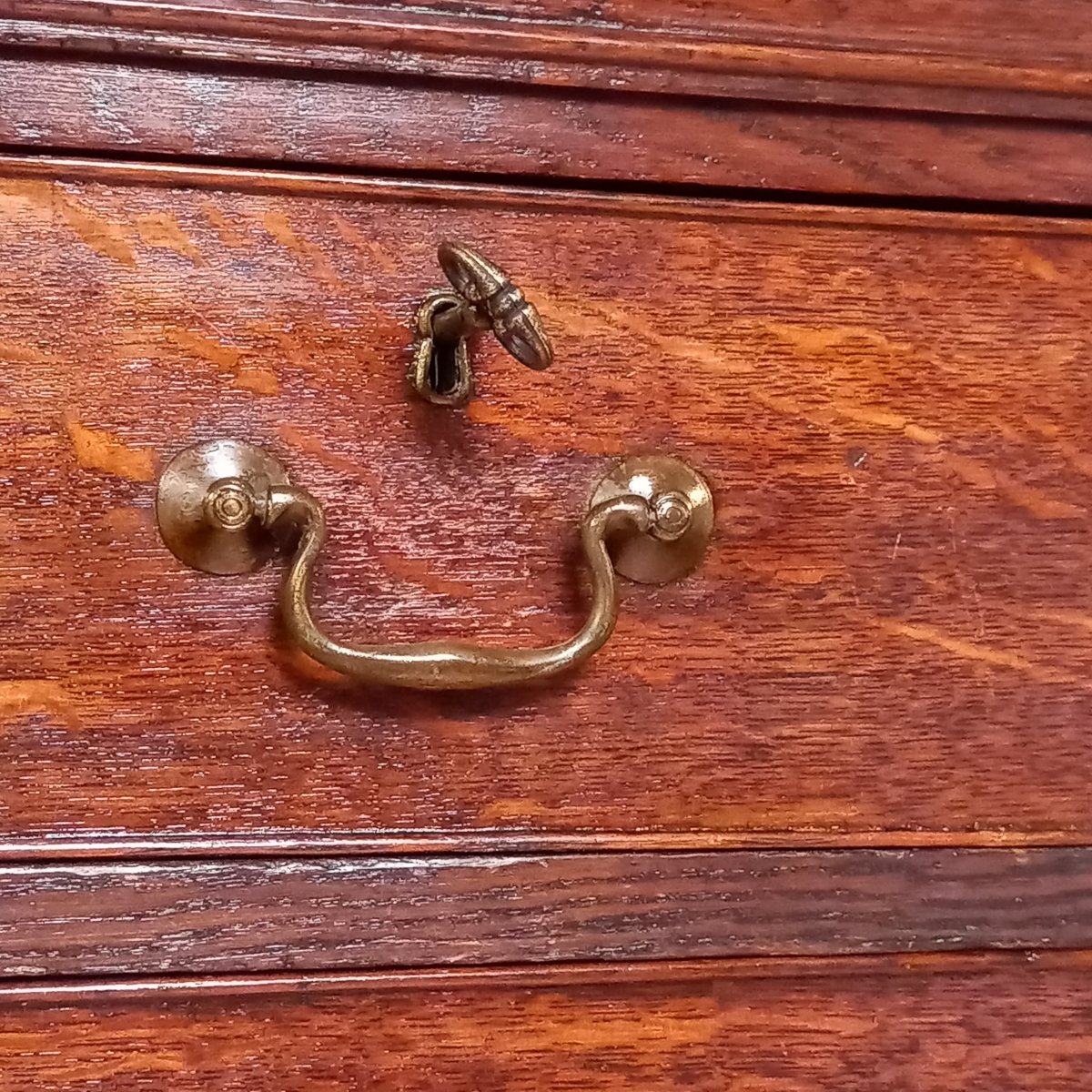 George III Style Chest Of Drawers With Superimposed Drawers, Dated 1830-photo-7
