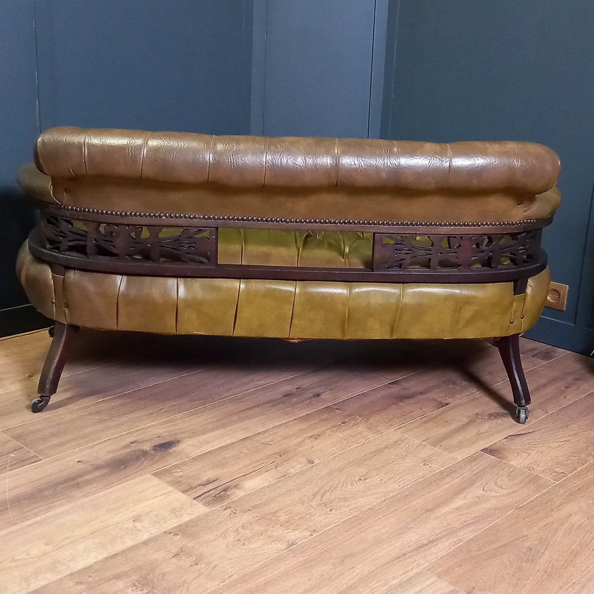 Victorian Reading Bench 19th - 20th Century -photo-3