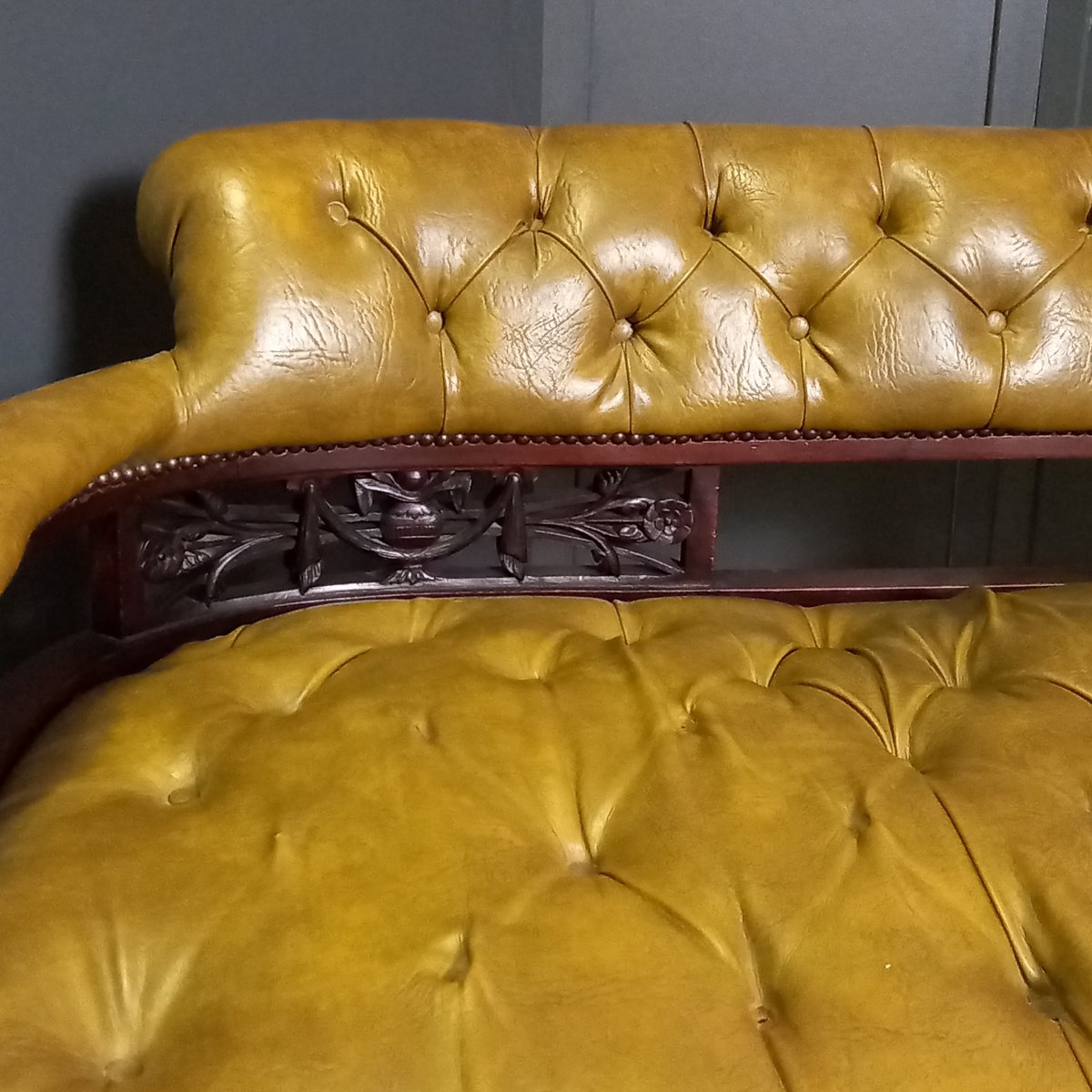 Victorian Reading Bench 19th - 20th Century -photo-3