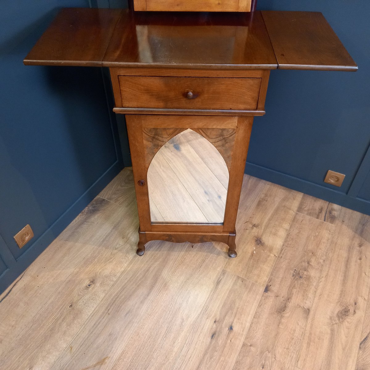 meuble-lavabo/de rasage ancien-photo-3