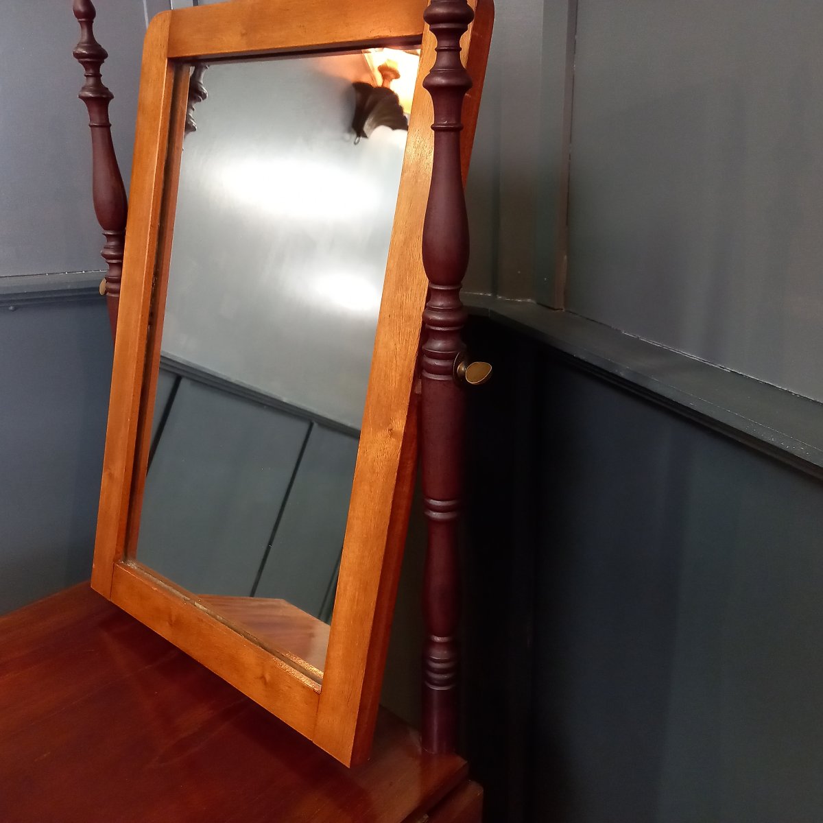 meuble-lavabo/de rasage ancien-photo-5