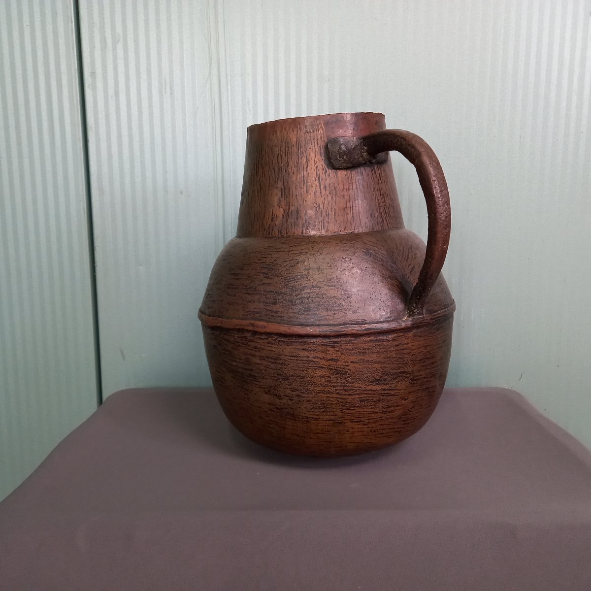 19th-century Copper Amphora-photo-6