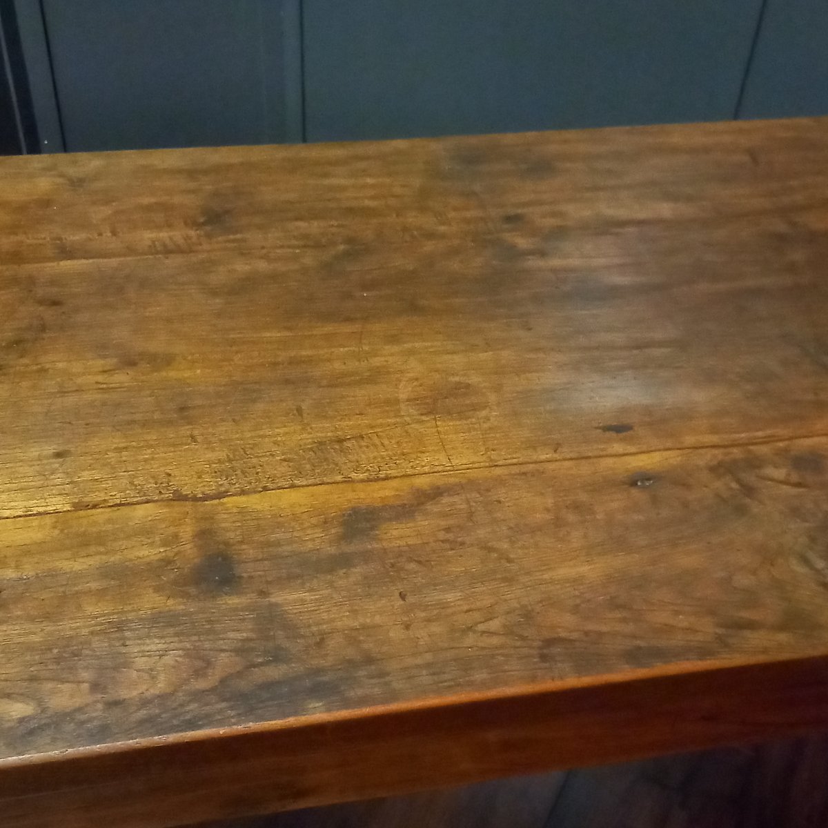 French Farmhouse Table Made Of Fruitwood - Ca. 1850-photo-6
