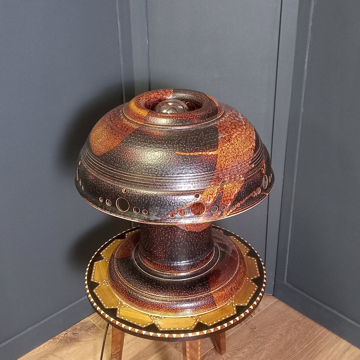 Lampe champignon vintage-photo-4