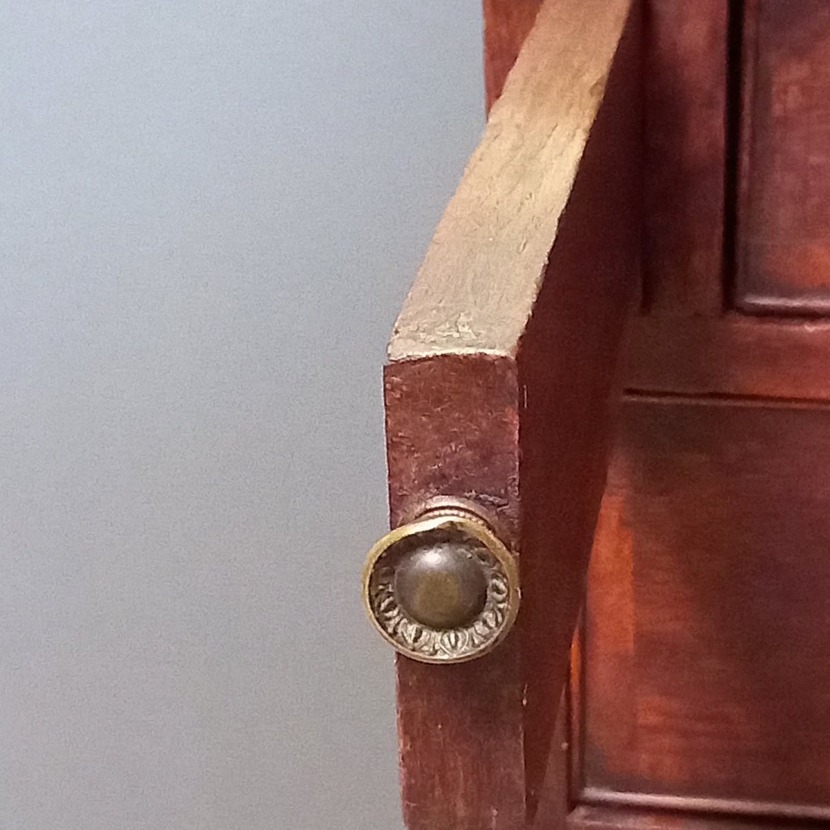 18th-century English Mahogany Secretary Desk-photo-2