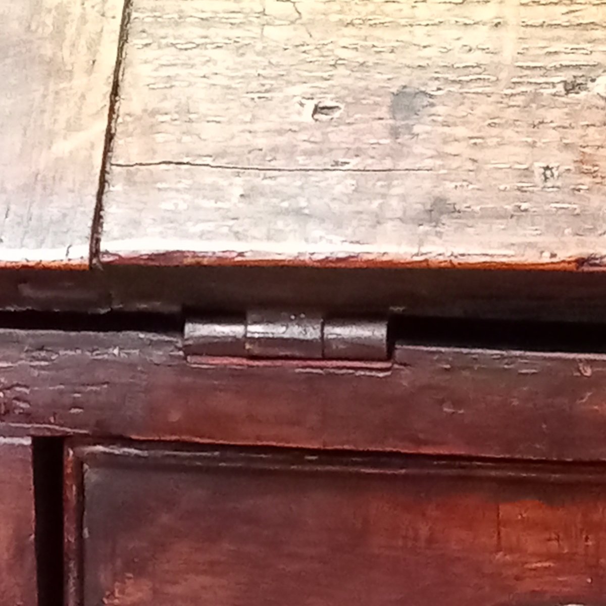 18th-century English Mahogany Secretary Desk-photo-5