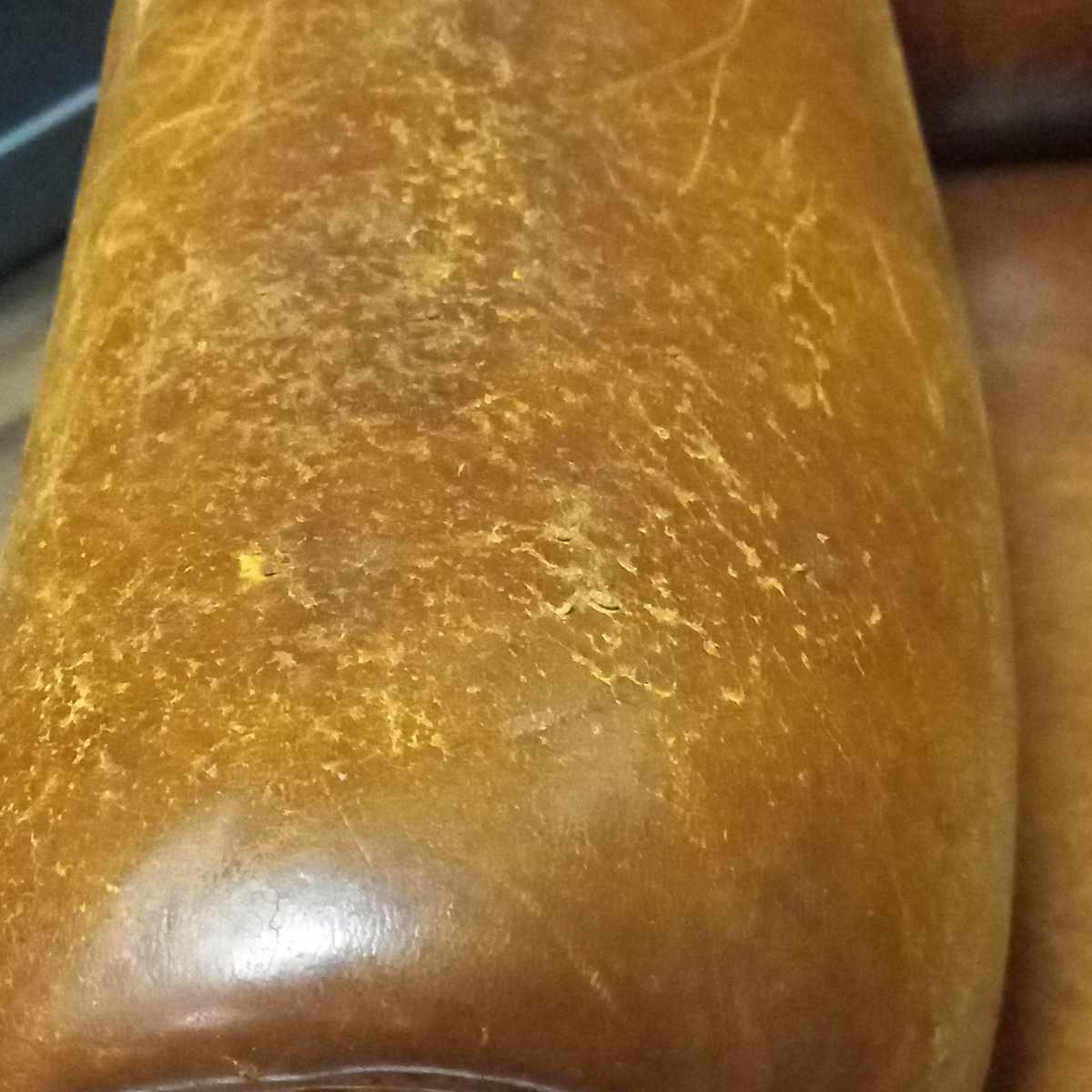 Sturdy Wingback Chair Made Of Sheepskin-photo-3