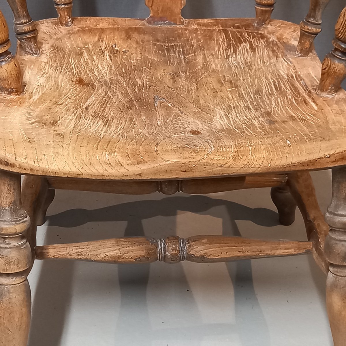 Antique English Windsor Chair-photo-8