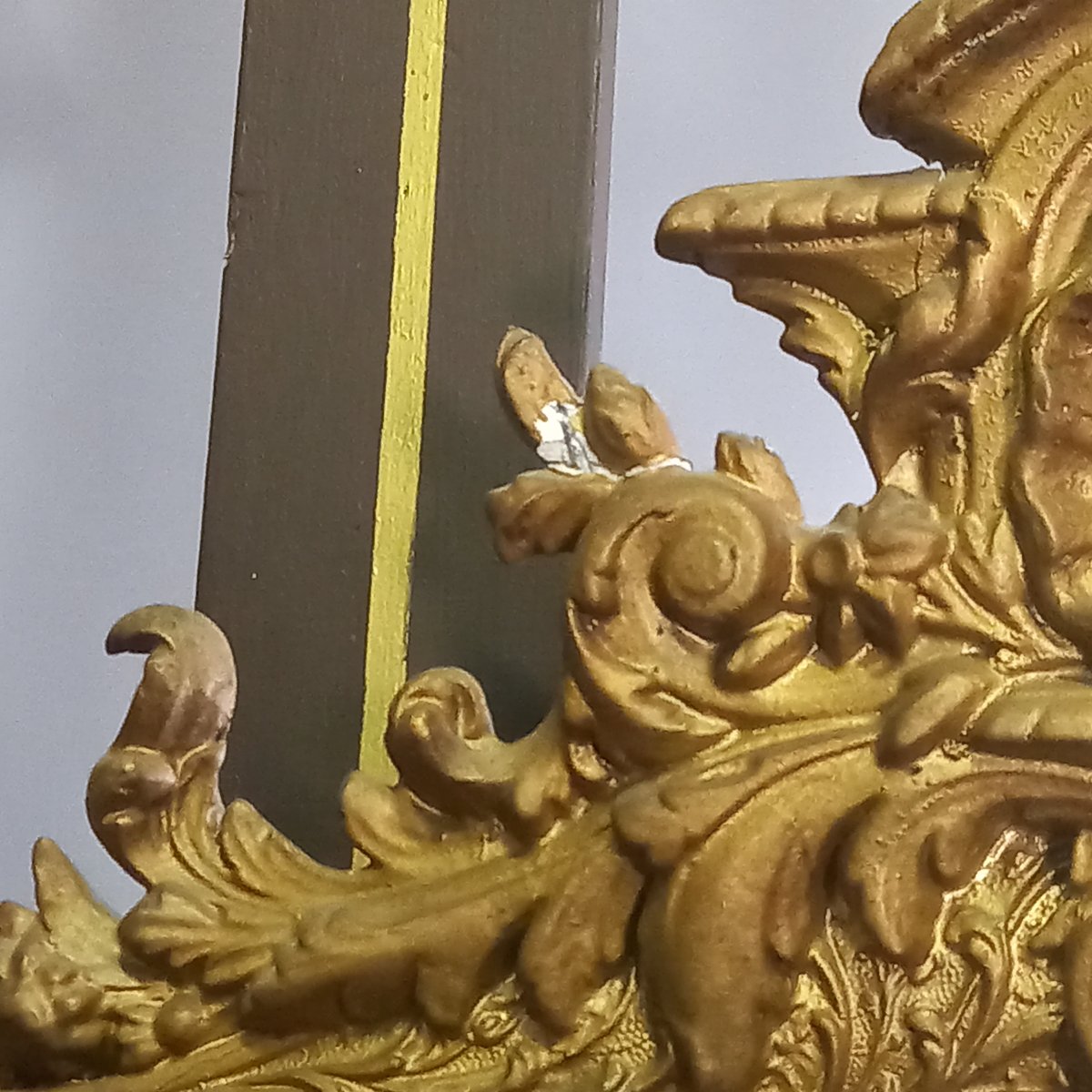 Miroir de cheminée français ancien, style Louis-Philippe-photo-4