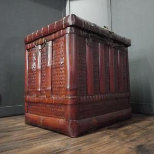 Antique Bamboo Storage Chest (china)