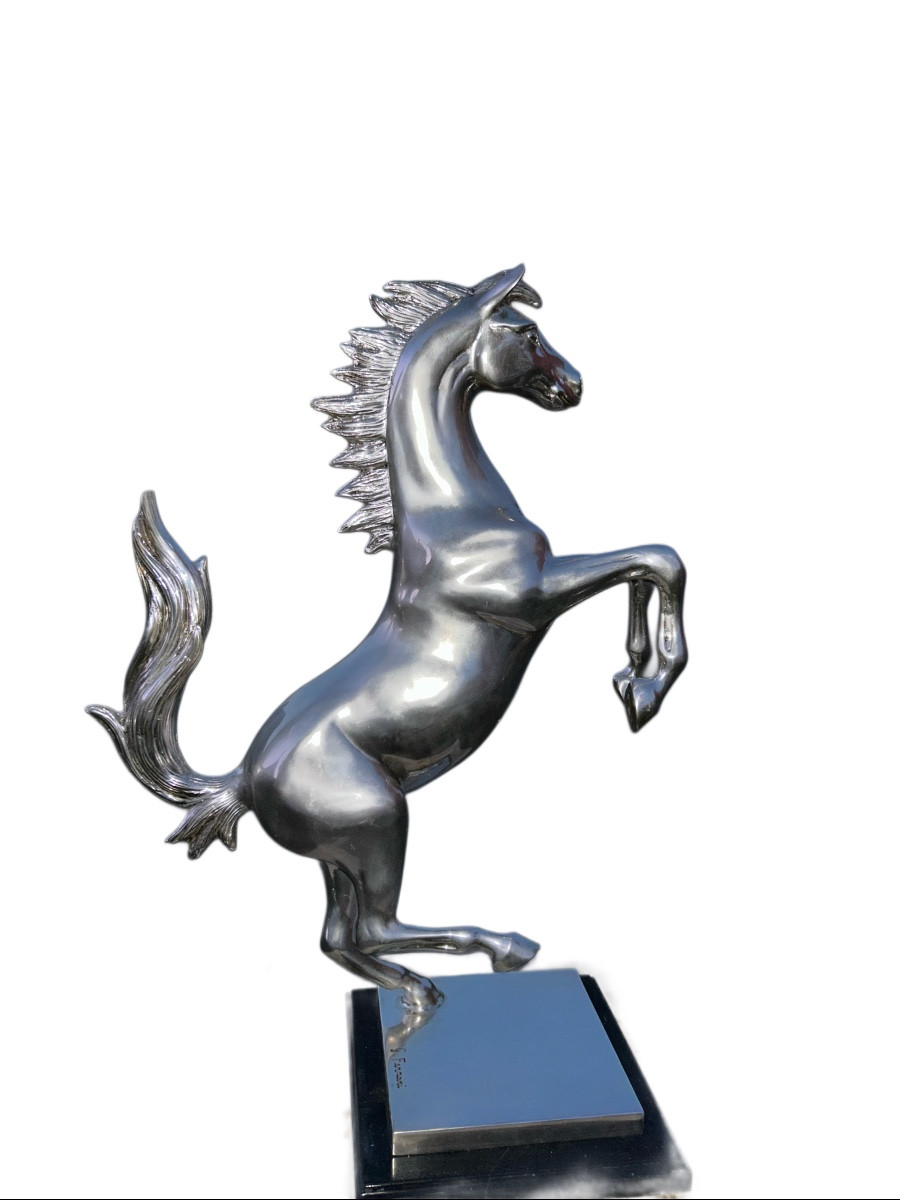 Silver Bronze Sig G Ferrari Ferrari Horse-photo-3