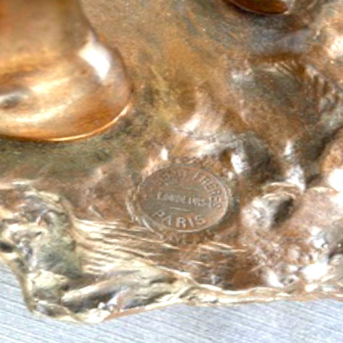 19 ieme bronze sig Léopold steiner Berger et sylvain-photo-2