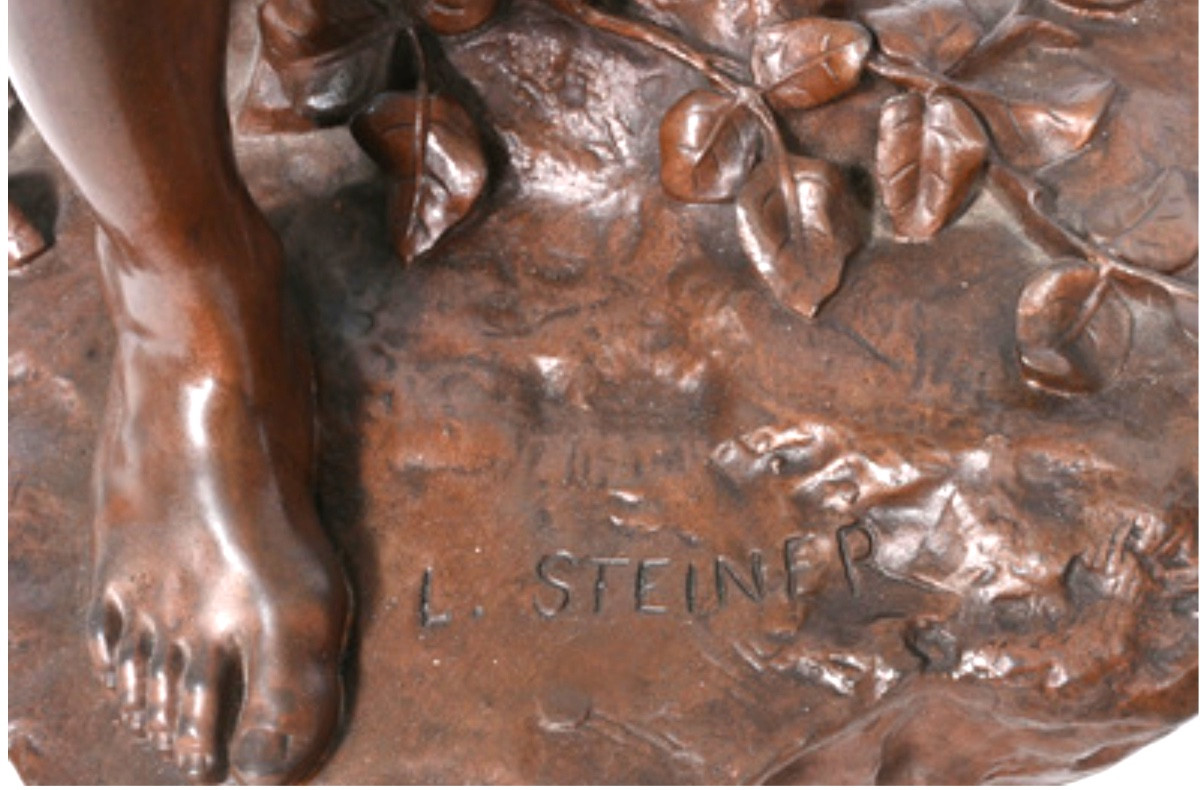 19 ieme bronze sig Léopold steiner Berger et sylvain-photo-3