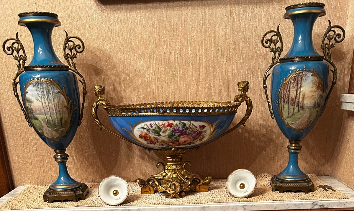 Sevres Porcelain Trim 19th-photo-3